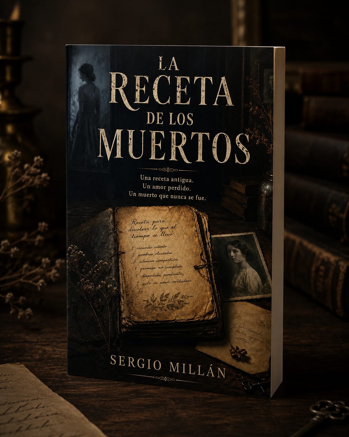 Portada del libro La receta de los muertos de Sergio Millán